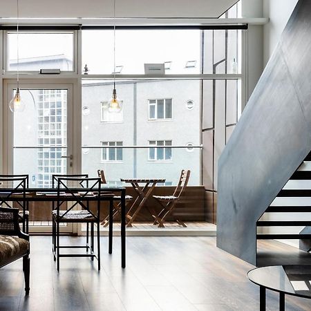Loft-Style Duplex With Balcony In Downtown Reykjavik Daire Dış mekan fotoğraf