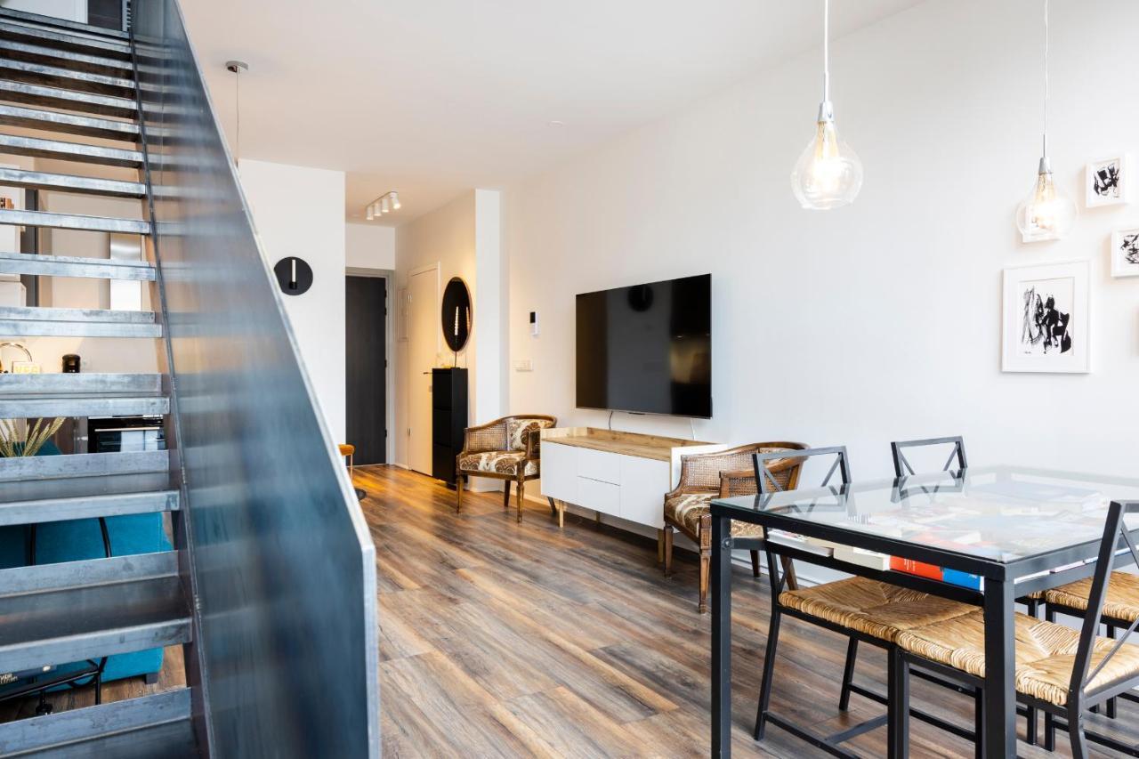 Loft-Style Duplex With Balcony In Downtown Reykjavik Daire Dış mekan fotoğraf